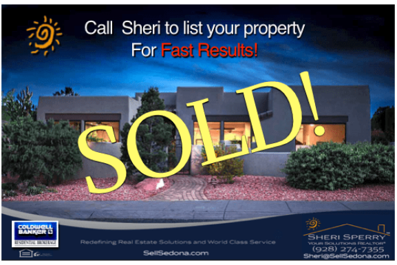 Sellers – Want Results? Listing Agent Sheri Sperry Sells The Sedona Lifestyle