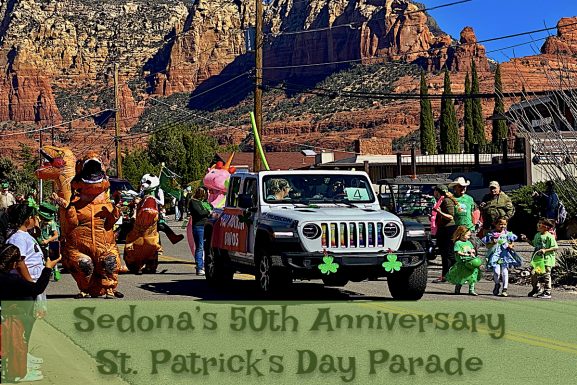 A Wonderful St Patrck’s Day 50th Anniversary Parade in Sedona