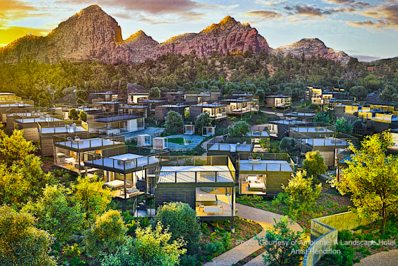 Ambiente Sedona Will Be Welcomed as the First Landscape Hotel in North America – Late 2021!